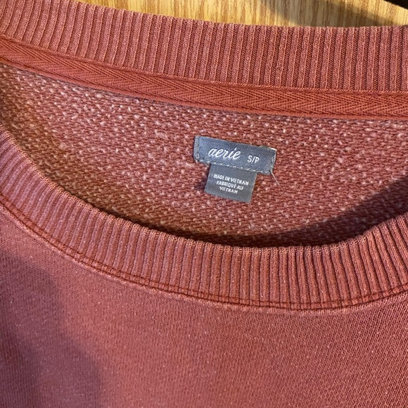 Aerie  Crewneck Sweatshirt Relaxed Fit - Picture 2 of 3
